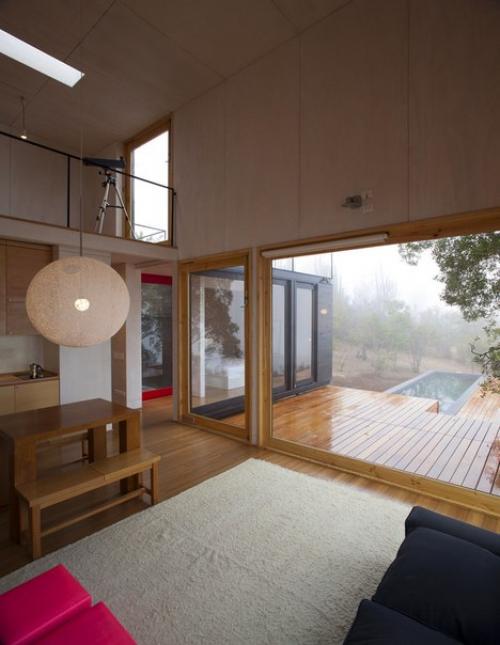 Загородный дом на холмах Чили. 08