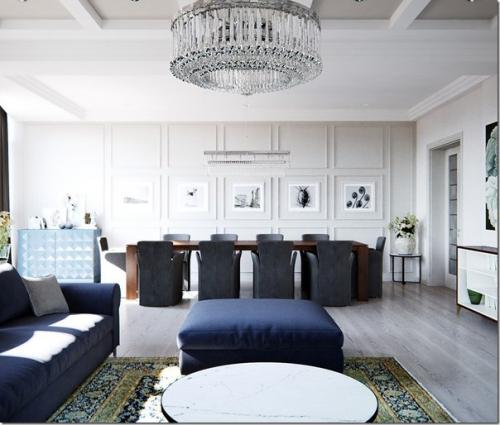 Стильная квартира в классическом стиле. 06