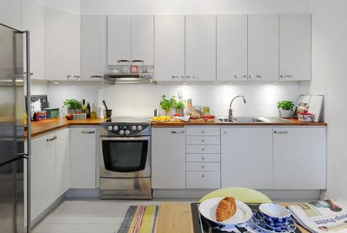 Трехкомнатная квартира в скандинавском стиле в Гетеборге, Швеция. 09