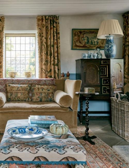 Дом антиквара. Этот коттедж Xvii века в графстве йоркшир (Великобритания) достался Адаму бентли в наследство от дедушки. 01