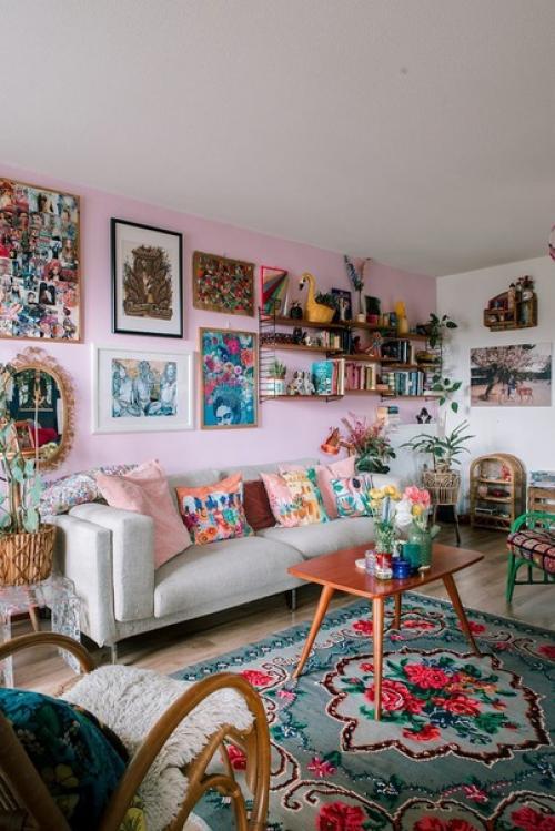 Яркая гостиная в Нидерландах. 02