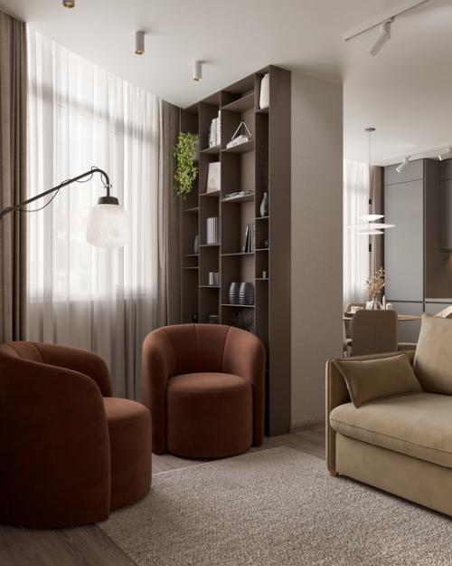 Проект двухкомнатной квартиры: идеальное сочетание уюта и функциональности! 08