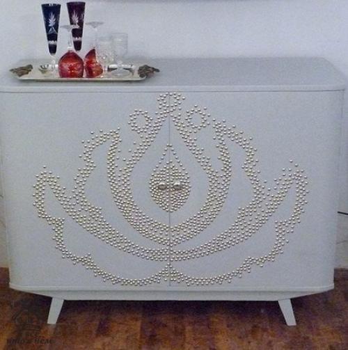 Как обновить старую тумбочку. 05