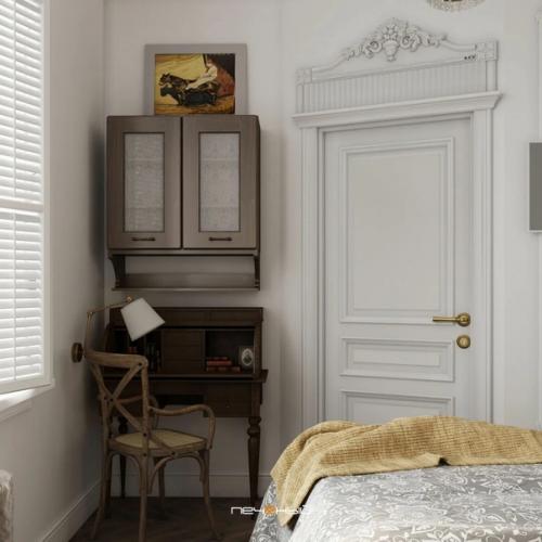 Интерьер однокомнатной квартиры в стиле эклектика от студии дизайна Печёный. 08