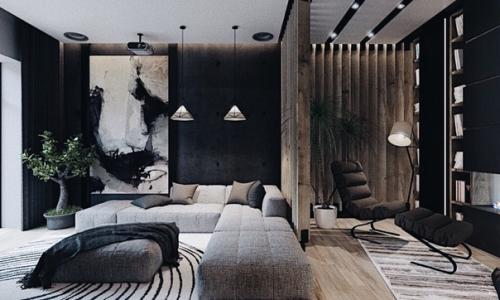 - s.  Интерьер квартиры в стиле слизеринки. 03