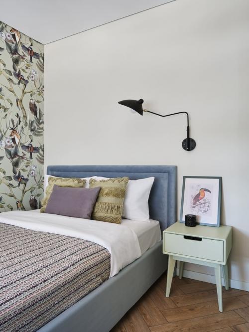 Интерьер 1-комнатной квартиры 36, 1 м 2 (40, 5 м 2 с балконом) в ЖК Никольский в Тюмени. 07