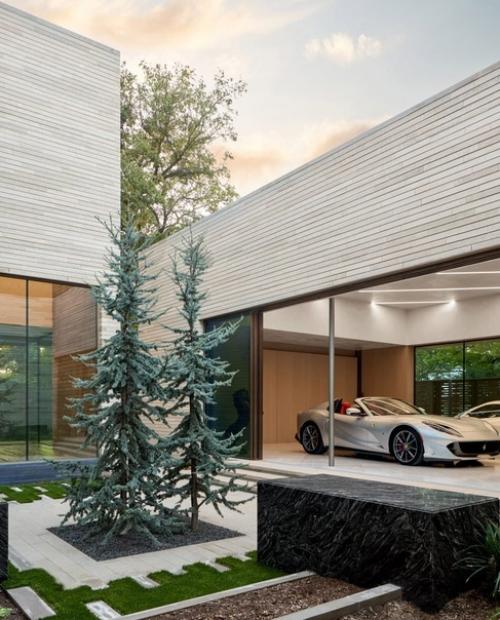 В Greenway Parks Residence в Далласе есть Автозал для Ferrari. 01 В Greenway Parks Residence в Далласе есть Автозал для Ferrari. 01