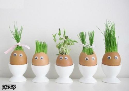 А вы уже таких смешных человечков вырастили? 
