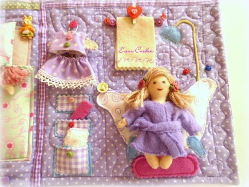 Наконец и мне выдался случай сшить кукольный домик - сумочку! 07