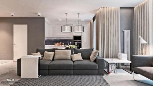 Дизайн интерьера трехкомнатной квартиры 78 кв. 01