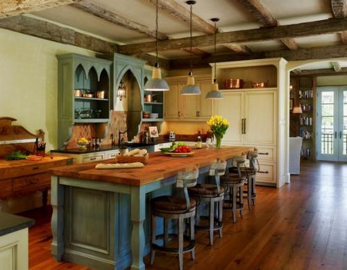 Кухня в средиземноморском стиле. 01