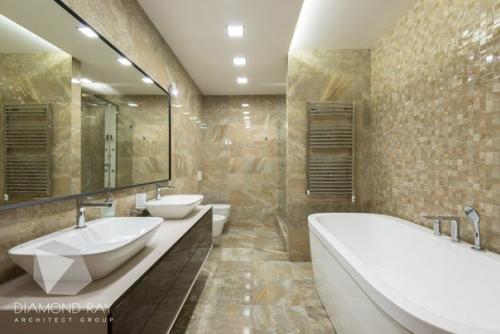 Данный проект просторной квартиры в Новосибирске, Россия, включает в себя все, что необходимо для комфорта. 08