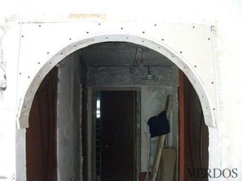 Межкомнатная арка из гипсокартона своими руками. 05