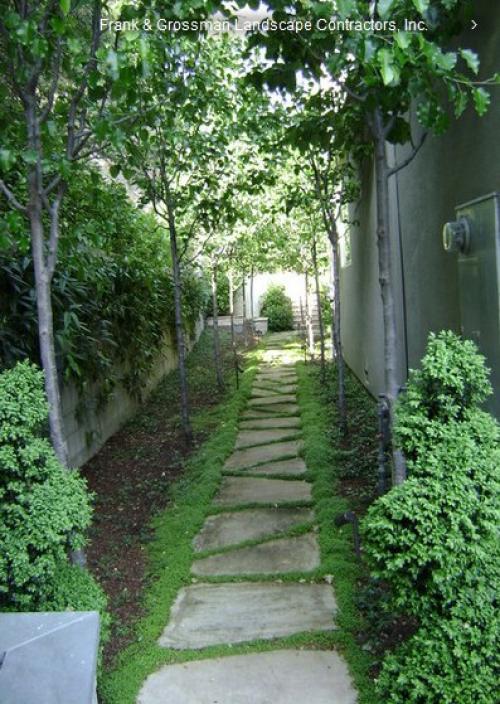 Живописное ущелье: дизайн - решения для узких мест на участке. 06