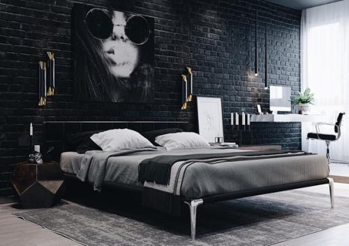 - s.  Интерьер квартиры в стиле слизеринки. 01