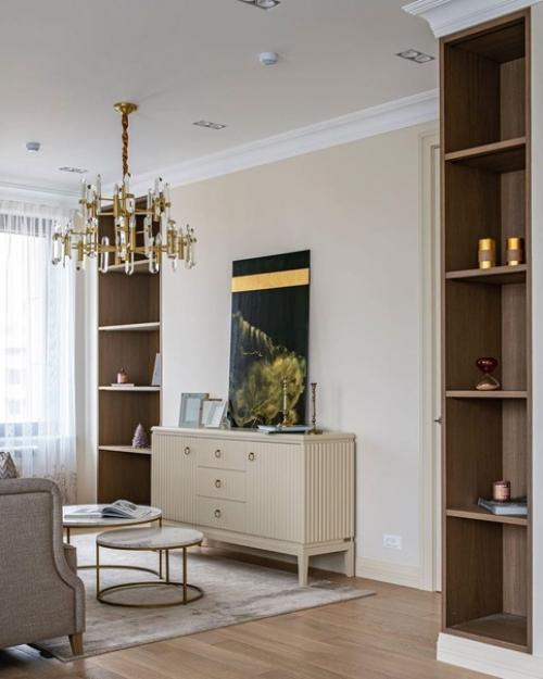 Светлый легкий интерьер квартиры, площадью - 90 кв. 05