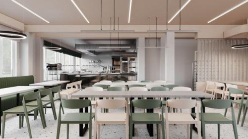 Ещё один большой сюрприз для школьников усть - усы: столовая превращается в современное кафе. 01