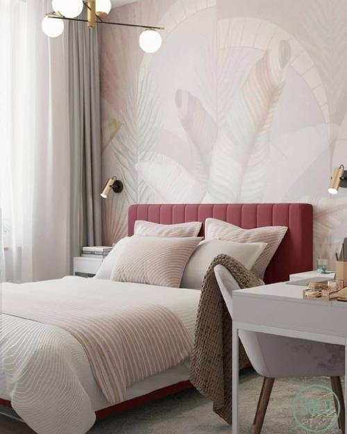 Воздушный интерьер квартиры в приятной цветовой гамме. 05