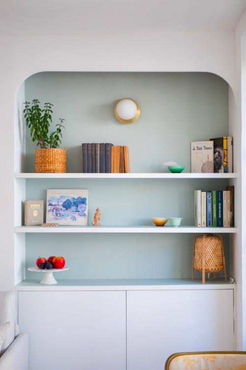 Интерьер компактной французской однушки 32 м 2 для девушки - студентки. 05