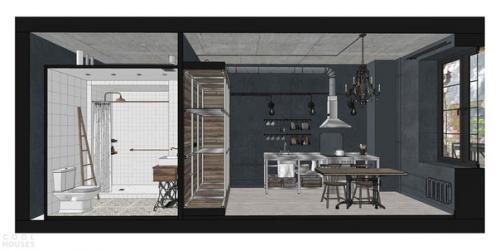 Квартира - студия в стиле лофт в Москве, Россия ч. 2. 09 Квартира - студия в стиле лофт в Москве, Россия ч. 2. 09