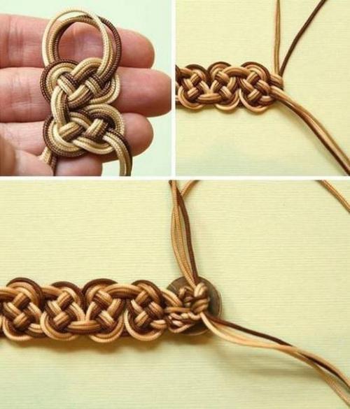 Мастер-класс - плетеный браслет. 06