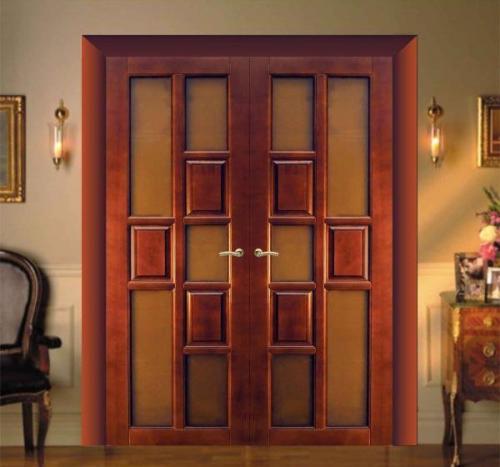 На каком этапе ставят двери? 
