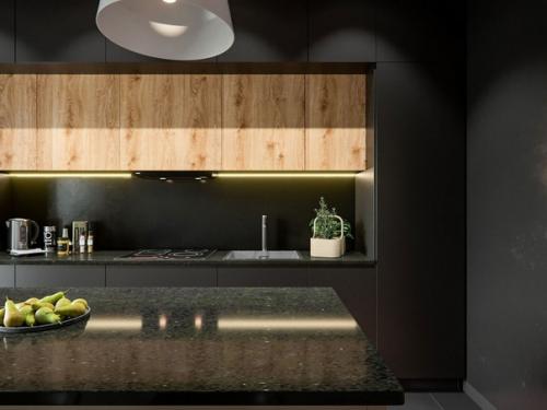 Часть 1.  Компания Mooseberry Design Group представила квартиру в Одессе с видом на море - образец мужского дизайна. 04