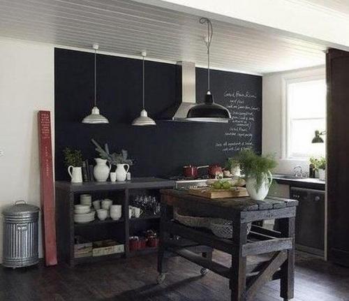 Меловая доска на стене в любом месте квартиры уместна. 02 Меловая доска на стене в любом месте квартиры уместна. 02