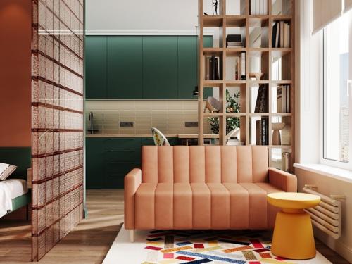 У нас тут интересный интерьер получился в проекте Дофамин, как находите? 01