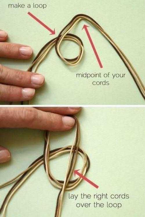 Мастер-класс - плетеный браслет. 02