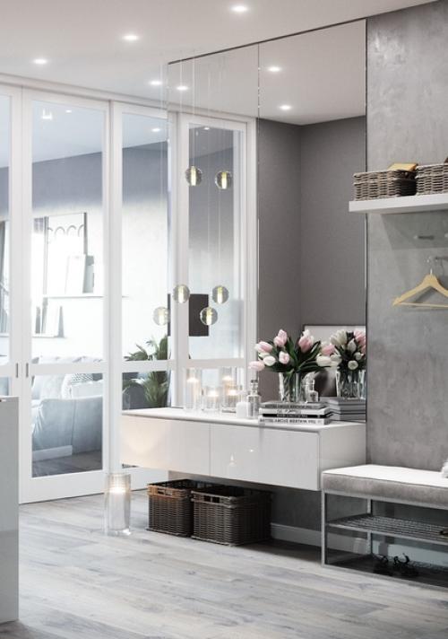 Стильная гостиная, площадью 20 кв. 08