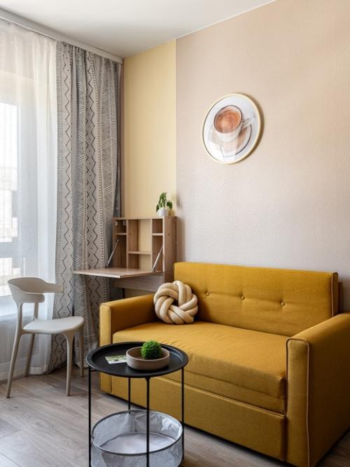 Интерьер 1-комнатной квартиры 33 кв. 04