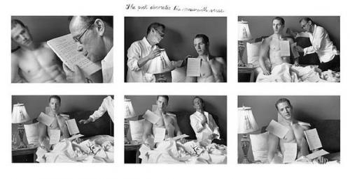 Duane Michals.  Как мы определяем преемственность потока жизни, по каким признакам мы связываем текущие мгновения? 06