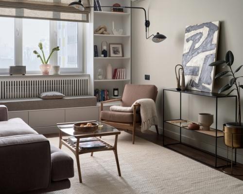 Интерьер 1-комнатной квартиры 46 кв. 05