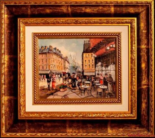 Полезная информация. Как выигрышно оформить картину при помощи багета. 03