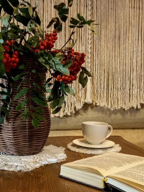 Рябиновая фотоссесия новой люстры. 07