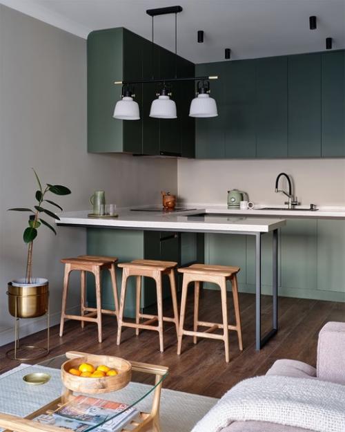 Интерьер 1-комнатной квартиры 46 кв. 02