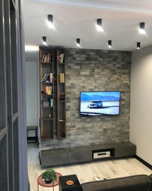 Переделка в однушке.  Как вам размещение спальной зоны. 01