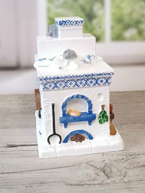 Свеча в виде русской печки - это не просто декоративный элемент, а настоящий символ уюта и традиций русского дома. 01