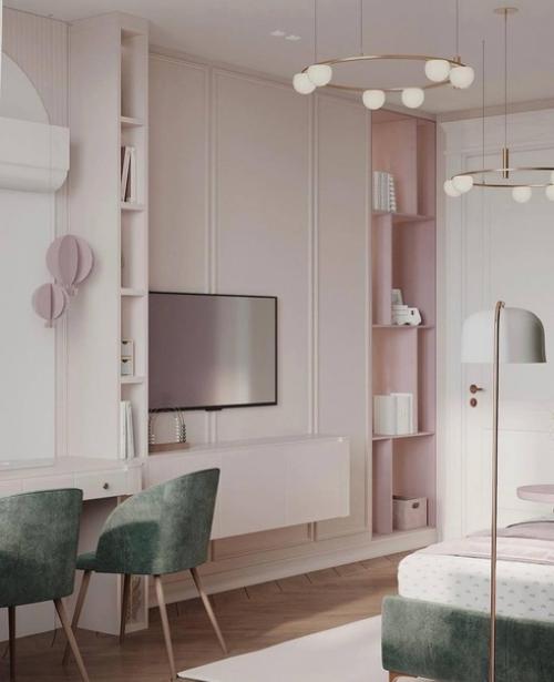 Тот случай, когда захотелось стать маленькой и иметь такую детскую комнату. 03