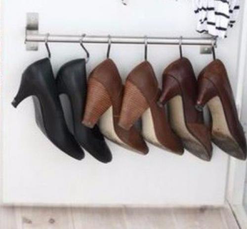 Хранение обуви.  На стыке сезонов остро ощущается необходимость в системах хранения для обуви. 07