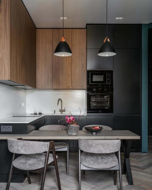 Проект квартиры площадью 43, 4 м 2 от студии дизайна Аusti Design. 02