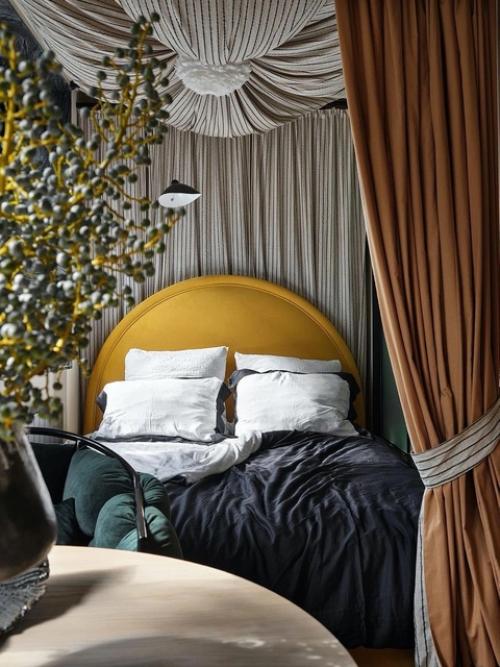 Реализованный интерьер квартиры дизайнера, площадью 30 кв. 03