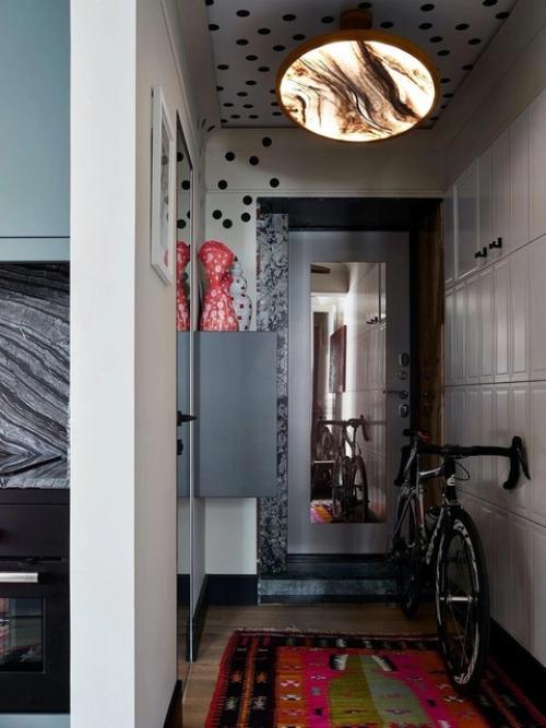 Реализованный интерьер квартиры дизайнера, площадью 30 кв. 04