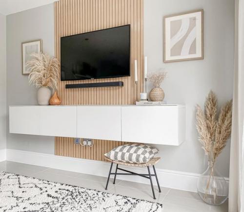 Новый DIY: мы оформляем зону тв в гостиной. 02