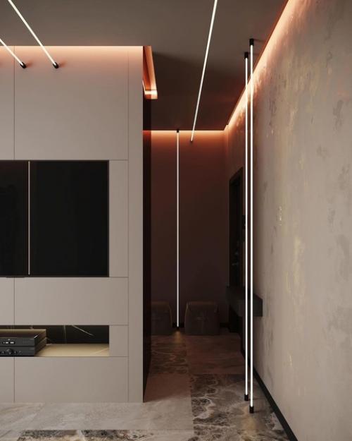 Дизайн кухни гостиной в современном стиле! 02