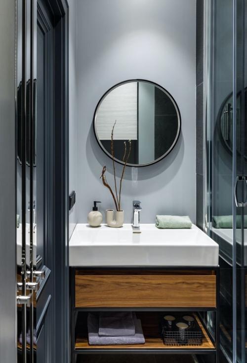 Реализованный интерьер квартиры, площадью 54 кв. 04