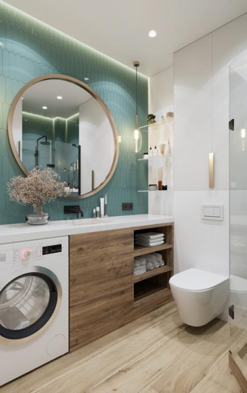 Заканчиваю свой дизайн - проект интерьера квартиры - студии в ЖК Гавань Капитанов. 06