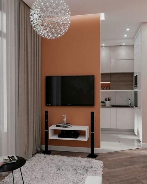 Уютная студия, площадь 33 кв. 04