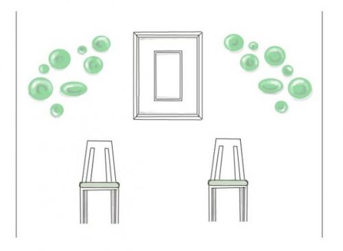 Как разместить настенные тарелки - 10 популярных вариантов. 08